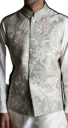 Sadri Designs For Men, Indian Waistcoat, Indian Menswear, Indian Wedding Suits Men, Mens Ethnic Wear, Man Dress Design