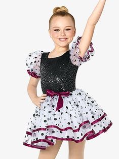 Dance Costumes & Performance | Recital Supplies | Page 6 | DiscountDance.com Fitted Dress With Contrast Sequin For Dress-up, Fitted Sequin Dress For Dress-up, Fitted Contrast Sequin Dress For Dress-up, Fitted Polka Dot Dress For Costume Party, Fitted Sequin Short Sleeve Dress For Dress-up, Discount Dance, Rich Burgundy, Puff Sleeve Dress, Polka Dress