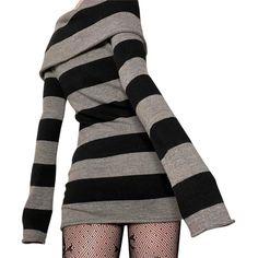 Y2K Striped Sweater Mini Dress Mall Goth Grunge Emo Bodycon Chic Women Off Shoulder Full Sleeve Slim Fit Dresses 00s Vintage [20231219] window.adminAccountId=237583079; Y2k Long Sleeve Winter Dresses, Y2k Long Sleeve Dresses For Winter, Y2k Mini Dress For Fall, Grunge Long Sleeve Fitted Dress, Grunge Long Sleeve Party Dress, Y2k Style Fitted Long Sleeve Mini Dress, Y2k Long Sleeve Fitted Mini Dress, Y2k Fitted Long Sleeve Mini Dress, Fitted Long Sleeve Grunge Dress