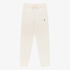 Mens, But Does Fit Womens Crest Sweatpants In Color Pristine White Relaxed Fit Tapered Leg Pants, Classic White Pants With Pockets, White Tapered Leg Casual Sweatpants, White Casual Tapered Leg Sweatpants, Classic White Bottoms With Pockets, Casual White Tapered Leg Sweatpants, White Cotton Pants With Straight Hem, White Sporty Straight Pants, White Straight Pants For Loungewear