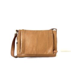 Dark Tan Rectangular Satchel For Travel, Dark Tan Rectangular Travel Satchel, Cognac Shoulder Flap Bag For Travel, Rectangular Dark Tan Shoulder Bag For Travel, Cognac Soft Leather Flap Bag For Travel, Camel Leather Lined Satchel Shoulder Bag, Camel Leather Satchel Shoulder Bag, Camel Leather Shoulder Bag, Dark Tan Shoulder Bag With Detachable Strap For Travel