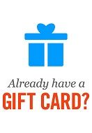 a gift card with an image of a present and the words, already have a gift card?