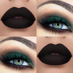 Teal Makeup, Eye Makeup Images, Makeup Looks For Green Eyes, Glitter Eye Makeup, Makeup Tutorial Eyeshadow, Beautiful Eye Makeup, Colorful Eye Makeup