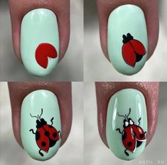 Luv Nails, Nail Art Diy, Diy Nails, Stylish Nails, Tatting