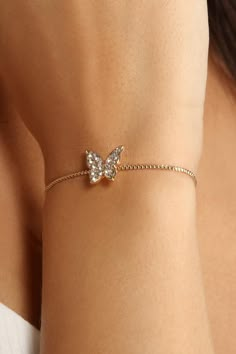 Cute Accessories Necklaces, Piercings For Small Ears, Butterfly Stuff, Butterfly Jewellery, Aesthetic Jewellery, Jewerly Bracelets, Inexpensive Jewelry