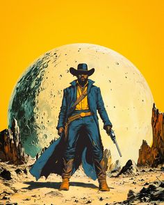 COSMIC SHERIFF 👩‍🚀✨🚀 New #collageartwork 🤠 Which one is your fave? 🧐 #collagestash #collagesociety #collage_expo #c_expo #retrofuture #retrofuturism #pulpart #space #digitalartworks #madewithphotoshop #cutandpastecollage #colagem Cowboy Draw, Frank Miller, Western Aesthetic, Collage Artwork, Pulp Art