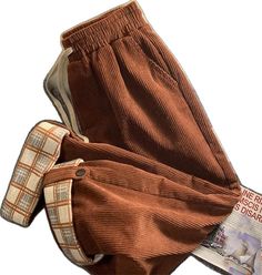 Corduroy Pants, Outfit Of The Day, The Day, High Waist, Plaid, Pants, Instagram, Trousers