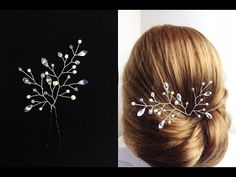 Bridal Headpieces Diy, Diy Pearl Hair Accessories, Hair Pins Diy, Vine Headband, Headpiece Diy, Bridal Hair Headpiece, Diy Jewelry Tutorials, Pearls Diy