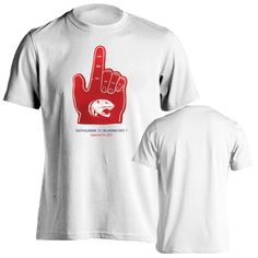 Show your support for the South Alabama Jaguars in this Foam Finger T-Shirt. South Alabama dominated OK State from start to finish and this shirt encapsulates that unforgettable day when the Jaguars were just too much for the Cowboys. Made with comfortable, high-quality fabric perfect for game days or any day you want to show off your South Alabama pride. Relive the glory, the cheers, and the undeniable spirit of the underdog win with this commemorative t-shirt. Go Jags! South Alabama, Foam Finger, Oklahoma State, The South, Alabama, Too Much, Quality Fabric, High Quality, T Shirt