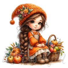 Autumn Projects, Thanksgiving Clip Art, Art Thanksgiving, Thanksgiving Clipart, Gnome Clipart, Pumpkin Clipart, Fall Projects, Ready For Fall, Cute Pumpkin