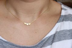 Gold heart necklace, tiny heart necklace, sister gift, dainty heart necklace, delicate necklace, bri Gold Heart Necklace For Best Friend Gift, Heart Shaped Minimalist Charm Necklace For Best Friend, Minimalist Heart Charm Necklace For Best Friend, Heart-shaped Charm Necklaces For Best Friend, Heart Shaped Charm Necklaces For Best Friend, Dainty Heart Charm Necklace For Best Friend Gift, Dainty Heart Pendant Charm Necklace For Best Friend, Dainty Tiny Charm Necklaces For Mother's Day, Dainty Heart Charm Necklace For Best Friend