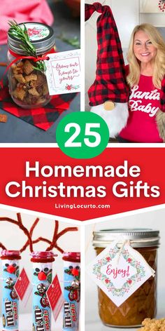 25 homemade christmas gifts that are perfect for the family to give in their holiday season