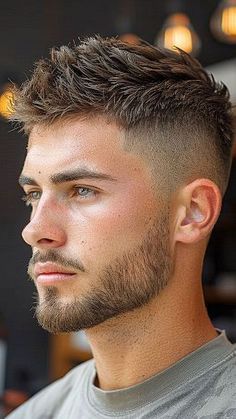 Young Men Haircuts, Men Fade Haircut Short, Short Fade Haircut, Men's Short Hair, Mens Fade