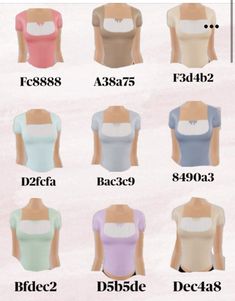 the different types of bras are shown in this image, and there is also an additional