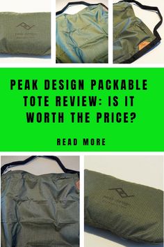 Peak Design packable tote bag review: Is it worth the price? Read more.