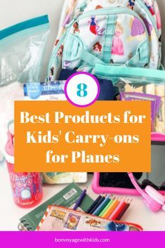 the best products for kids'carry - ons for planes are in this bag