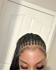 Ponytail Braids Hairstyles, Burgundy Hair Dye, Hair Braid Patterns, Small Knotless, Braids Pictures, Braided Hairstyles For Black Women Cornrows, Hairstyles Pictures, Braids Styles, Box Braids Hairstyles For Black Women