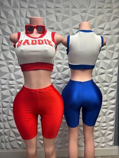 crop top features a round neckline, sleeveless design, and a "Limited Edition Baddie" verbiage. It has no closure and is made of 97% polyester and 3% spandex. The accompanying shorts are made of nylon material and should be hand washed cold water Product color as seen on a monitor may vary slightly compared to actual items due to photography lighting conditions and individual screen color calibration. Sporty Stretch Crop Top For Cheerleading, Sporty Fitted Crop Top For Cheerleading, Sporty Sleeveless Crop Top For Sports Events, Red Sports Bra For Summer, Sporty Sleeveless Tank Top For Cheerleading, Summer Casual Cheerleading Crop Top, Summer Casual Crop Top For Cheerleading, Casual Summer Crop Top For Cheerleading, Sporty Stretch Crop Top