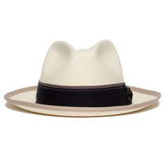 Goorin Bros. hartman wide brim toquilla straw fedora White front view Goorin Bros, Straw Fedora, Wide Brim Fedora, Mint Blue, Sock Gifts, Hat Band, Fedora Hat, Wide Brimmed, Back Strap