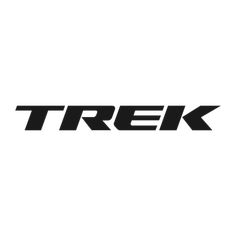 the word trek is written in black on a white background