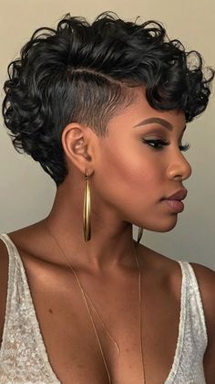 🍃 Revamp the High-end short haircuts for black women short haircuts for black women | Easy 👸 Short Haircuts For Black Women, Haircuts For Black Women, Hair Maintenance Tips, Stylish Short Haircuts, Romantic Curls, Voluminous Hair, Hair Essentials, Heat Damage