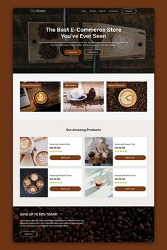 OneStore - Startup Website Design Template Unique Products, New Product