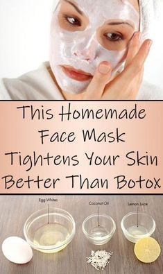 Homemade Face Mask, Tighten Skin, Thigh Fat, Large Pores, Homemade Face Masks, Homemade Face