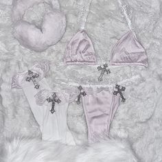 Cute Langeire, 일본 패션, Cute Bras, Cute Lingerie, Pretty Lingerie, Everything Pink, Alternative Outfits, Pink Princess, Bra And Panty Sets