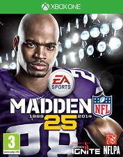 the cover art for the video game nfl 25