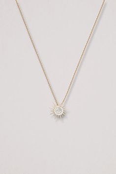 Looking for a show-stopping accessory that will make you shine bright like a diamond? Check out our 18k yellow gold Soleil necklace! Featuring a stunning white diamond at its center, this necklace is the perfect way to add a touch of glamour to any outfit. Whether you're dressing up for a special occasion or just looking to add some extra sparkle to your everyday style, this necklace is the perfect choice. Soleil Necklace, Shine Bright Like A Diamond, Dressing Up, Cool Necklaces, Shine Bright, Everyday Style, White Diamond, Everyday Fashion, Elegant Design