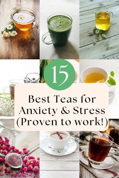 Are you looking for the best tea for anxiety? Here is a list of different teas that you can try to improve your mental health. Different Teas, Best Teas, Tea Remedies, Natural Remedies For Migraines, Calming Tea, Cold Home Remedies, Types Of Tea, Best Tea, Healthy Happy