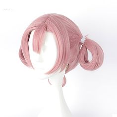 Item Function:1. Good Quality: Pink wigs for women with stylish design and outstanding looking. Made of heat resistant synthetic fiber, soft touch, and natural looking, just like your own real hair. Wigs for women with very stylish designs and pretty looking, make you more beautiful and confident, you will get tons of compliments with this cute wig. The comfortable wig cap with 2 adjustable straps, you can adjust its size to fit your head. The size fits most people.2. Breathable Net: Breathable Shoulder Length Wig, Cute Wig, Pink Wigs, Hair Wigs For Women, Halloween Wigs, Pink Wig, Real Hair, Wigs For Women, Straight Wig