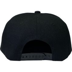 A unisex flat bill snapback hat in black, with DubG3 "Logo Blue" graphic embroidered on front. Black Snapback Hat With Flat Crown For Streetwear, Black Hip Hop Snapback Hat With Flat Bill, Black Snapback Fitted Hat, Black Hip Hop Trucker Hat Flat Cap, Urban Black Baseball Cap With Flat Crown, Black Flat Cap Snapback For Streetwear, Black Snapback Hat For Streetwear, Hip Hop Snapback Hat, Hip Hop Black Snapback Hat