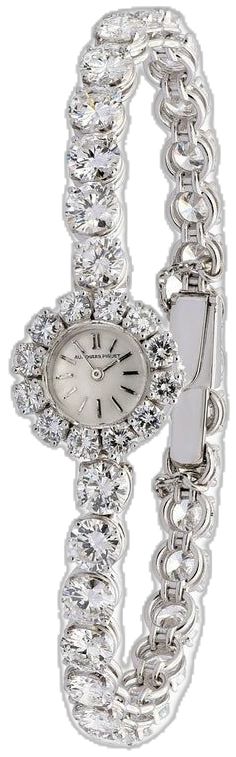 Elegant White Gold Diamond Watch With Brilliant Cut, Elegant Evening Diamond Watch With Brilliant Cut, Elegant Platinum Diamond Watch With 17 Jewels, Elegant Evening Jewelry With Brilliant Cut, Elegant Evening Diamond Watch With 17 Jewels, Elegant Platinum White Watch, Luxury Round Diamond Watch For Weddings, Elegant Platinum Watch In Diamond White, Elegant White Diamond Watch