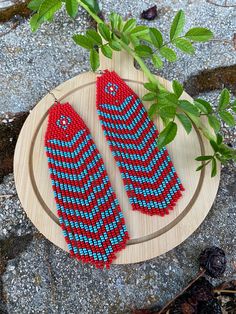 Red blue fringe earrings, red blue beaded earrings,beaded fringe earrings, long fringe earrings, seed bead earring, dangle boho earring ♥𝑇ℎ𝑒 𝑝𝑎𝑡𝑡𝑒𝑟𝑛 𝑜𝑓 𝑡ℎ𝑖𝑠 𝑒𝑎𝑟𝑟𝑖𝑛𝑔 𝑖𝑠 𝑐𝑟𝑒𝑎𝑡𝑒𝑑 𝑏𝑦 𝐾𝑎𝑍𝑒𝐵𝑒𝑎𝑑𝐽𝑒𝑤𝑒𝑙𝑟𝑦 ♥𝑀𝑎𝑑𝑒 𝑢𝑠𝑖𝑛𝑔 𝑓𝑟𝑒𝑒ℎ𝑎𝑛𝑑 𝑏𝑒𝑎𝑑𝑖𝑛𝑔 𝑤𝑜𝑣𝑒𝑛 𝑡𝑒𝑐ℎ𝑛𝑖𝑞𝑢𝑒𝑠 𝑤𝑖𝑡ℎ 𝑠𝑡𝑟𝑜𝑛𝑔 𝑠𝑦𝑛𝑡ℎ𝑒𝑡𝑖𝑐 𝑡ℎ𝑟𝑒𝑎𝑑. ♥𝑇ℎ𝑒 𝑠𝑖𝑧𝑒 𝑜𝑓 𝑡ℎ𝑒 𝑠𝑒𝑒𝑑 𝑏𝑒𝑎𝑑𝑠 𝑢𝑠𝑒𝑑 𝑖𝑠 2 𝑚𝑖𝑙𝑙𝑖𝑚𝑒𝑡𝑒𝑟𝑠 𝑎𝑛𝑑 𝑏𝑒𝑎𝑑𝑠 𝑎𝑟𝑒 ℎ𝑖𝑔ℎ 𝑞𝑢? Red Beaded Earrings With Tassels, Red Beaded Earrings With Tassels And Round Beads, Red Bohemian Beaded Earrings With Tassels, Bohemian Red Beaded Earrings With Tassels, Red Beaded Fringe Tassel Earrings, Red Tassel Earrings With Beaded Fringe, Red Beaded Tassel Earrings For Festival, Red Beaded Fringe Tassel Earrings With Round Beads, Red Tassel Earrings With Colorful Beads For Festivals