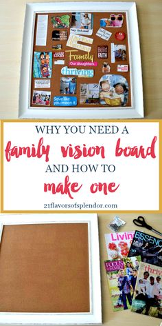 the family vision board and how to make one