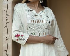 Our new Navratri and Durga Puja collection is Eco Friendly Clothing Kurti, Its Vegan Eco Friendly, Material used are Cotton, Mirror and Hand made designs on Borders. Bohemian Unstitched Kurta With Gota Work, Unstitched Bohemian Kurta With Gota Work, White Bohemian Kurta With Mirror Work, Bohemian White Kurta With Mirror Work, Bohemian Kurta With Gota Work For Navratri, Bohemian Gota Work Kurta For Navratri, Bohemian Cotton Palazzo Set For Wedding, Unstitched Bohemian Kurta With Mirror Work, Bohemian Cotton Palazzo Set With Zari Work