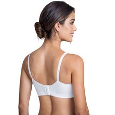 The wait is over - your new favorite daily bra is here! This bra's wide back wings help smooth out your silhouette. The full-coverage molded contour cups have supportive underwire. Plus, this bra's flexible side boning helps keep everything in its right place. Leonisa designs with a woman’s curves in mind. Hailing from Latin America, the brand is dedicated to helping women feel confident from the inside out. BRAND PILLARS LOVE FOR THE SOUL - Balancing mind and body through co-creation, spreading Shaping Medium Support Push-up Sports Bra, Shaping Push-up Sports Bra With Medium Support, Supportive Full Coverage Bra With Padded Cups, Full Coverage Shaping Nursing Bra With Padded Cups, Shaping Full Coverage Nursing Bra With Padded Cups, Supportive Padded Full Coverage Bra, Supportive Full Cup Bra With Removable Pads, Shaping Underwire Nursing Bra With Medium Support, Supportive Full Cup Padded Bra