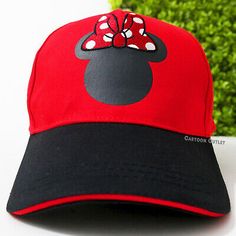 Ladies Disney Minnie Mouse Mom Hat Embroidered Bow Women's Red Baseball Cap New | eBay Red Baseball Cap, Mom Hat, Embroidered Bow, Bow Women, Mom Hats, Reds Baseball, Mini Mouse, Disney Ladies, Iconic Characters