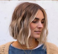 Bob Balayage, Trendy We Fryzurach, Hair Makeover, Winter Color, Short Blonde Hair, Hair Envy, Gold Hair