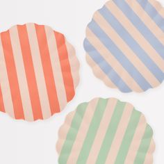 Our striped plates, with red, mint and blue teamed with pale pink, are reusable and perfect for all parties. Table Setting Birthday, Betty Pops, Sweet One Party, Love At First Spritz, Birthday Beach Party, Plane Decor, Cabbage Patch Babies, Bamboo Cups, Airplane Birthday Party