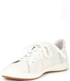 Josef Seibel Caren 01 Leather Sneakers | Dillard's Josef Seibel, Leather Sneakers, Leather Upper, Latest Trends, Lace Up, Sneakers, Heels, Leather