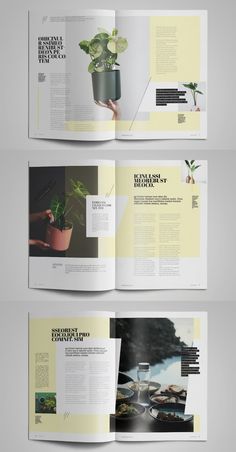 Minimal and Clean Magazine Template INDD, AI, EPS, DOCS. CMYK, 300 DPI.