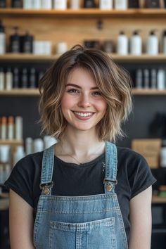 Rock a short shag with these 18 jaw-length shag haircuts that are bold and stylish. ✂️ #ShagHaircut #ShortHairInspo Shaggy Haircuts Short, Shag Haircut Short, Copper Bob, Hair Change, Hair Evolution, Side Part Hairstyles, Shaggy Haircuts, Shag Haircuts, Short Shag