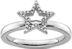 Star-shaped Rings With Diamond Accents, Star Shaped Diamond White Rings, Diamond White Star-shaped Diamond Ring, Star-shaped Diamond Rings In White, Star-shaped Diamond Ring With Single Cut Diamonds, Star Shaped Diamond Rings With Accents, Star-shaped Single Cut Diamond Ring, Formal White Gold Star-shaped Rings, Star-shaped White Gold Diamond Ring