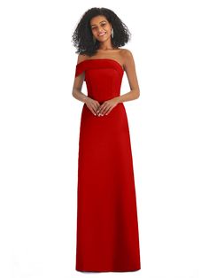 red|carlton Satin Bridesmaid Dresses, Floor Length, Off Shoulder, One Shoulder, Bridesmaid Dresses, Satin, Dresses