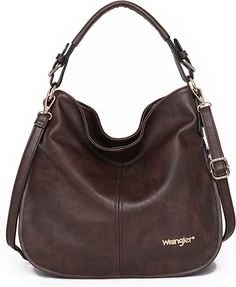 Wrangler Purses and Handbags for Women Hobo Bags Leather Crossbody Shoulder Bags Women Tote Bags Hobo Bags For Women, Purses For Women, Crossbody Bag Women, Leather Hobo Bag, Tote Handbag, Bags Tote