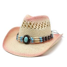 Listing Date:06/05/2023 Bohemian Straw Hat For Beach Season, Western Multicolor Sun Hat For Beach, Western Style Multicolor Sun Hat For Beach, Southwestern Style Sun Hat For Summer Vacation, Southwestern Style Summer Sun Hat For Vacation, Multicolor Country Style Hat Bands For Beach, Country Style Multicolor Hat Bands For Beach, Beaded Multicolor Summer Hats, Multicolor Beaded Summer Hat