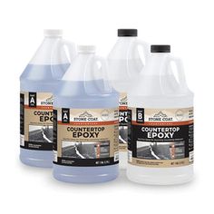 Stone Coat Countertop Epoxy Gallon Kits | Crystal Clear DIY Countertop Epoxy – Stone Coat Countertops