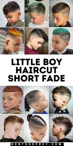 Boys Hair Cut Long On Top Short On Sides, Boys Haircut Short Sides Long Top, Boys Haircut With Design On Side, Boy Haircuts Short Fade, Boys Haircuts 2024, Boy Fade Haircut, Boys Haircut 2024, Faux Hawk Boys, Kids Mohawk Haircut